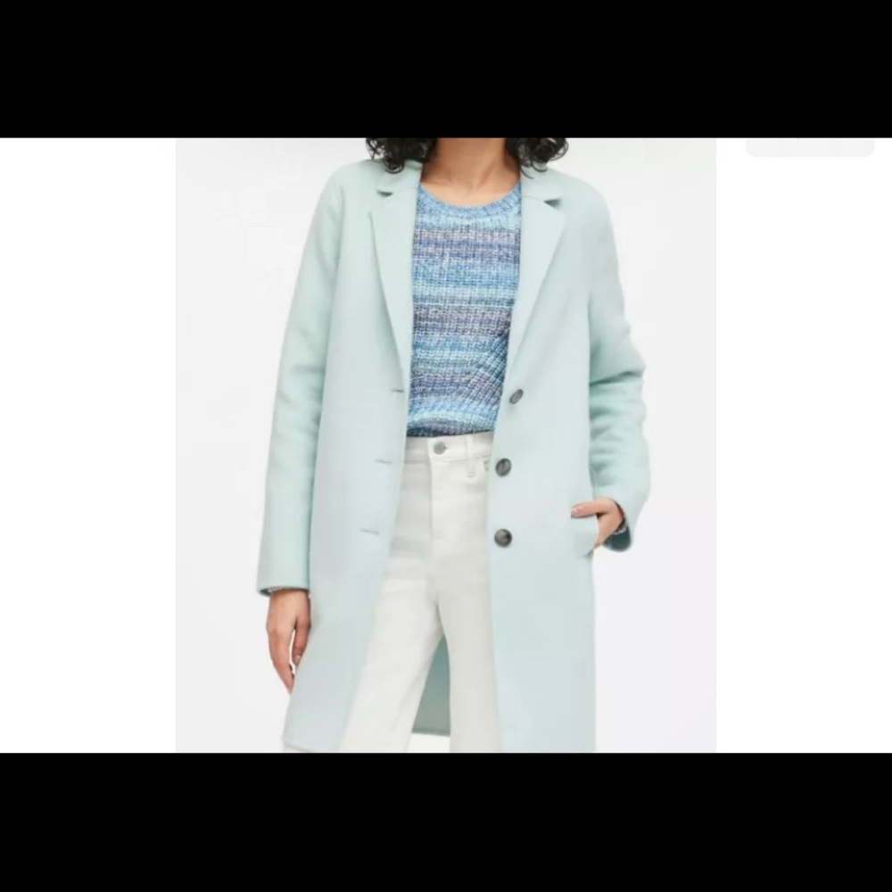 NWT Banana Republic Double-Faced Unlined Coat - MP